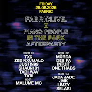 FABRICLIVE: Piano People Afterparty at Fabric London