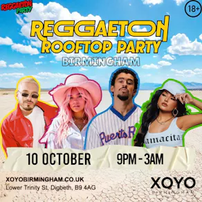 Reggaeton Rooftop Party (Birmingham)