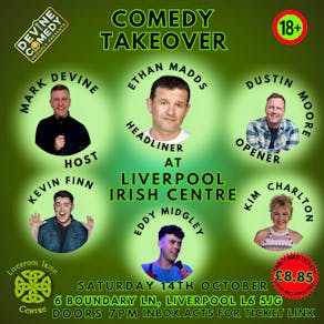 Comedy Takeover at Liverpool Irish Centre