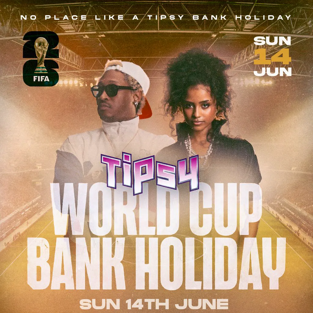 Tipsy Bank Holiday Sunday | World Cup Special | 14th June at Coco Boho