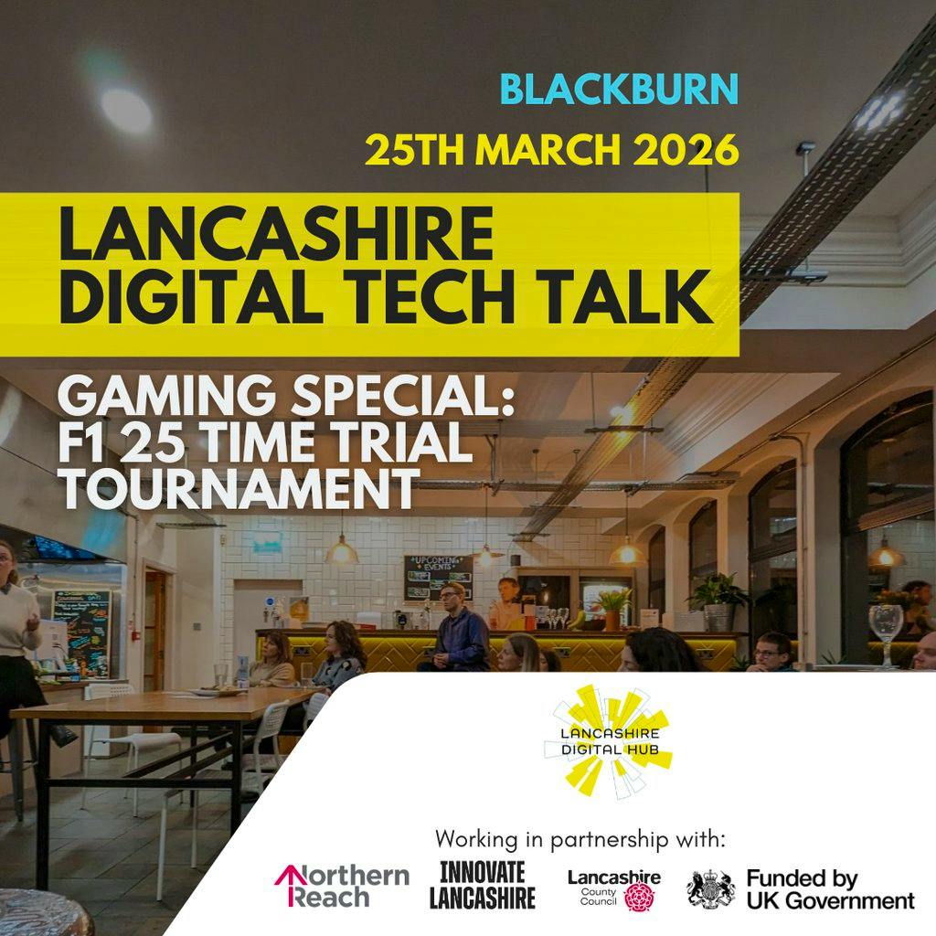 Tech Talk: Gaming Special- F1 25 Tournament at Blackburn Industry Collaboration Zone