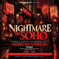 NIGHTMARE IN SOHO - London's Biggest Halloween & Arcade Party at NQ64 SOHO