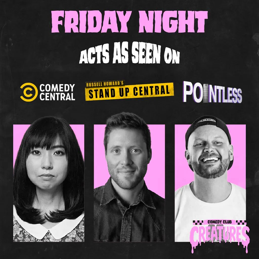 Friday Night Showcase|| Creatures Comedy Club at Creatures Comedy Club