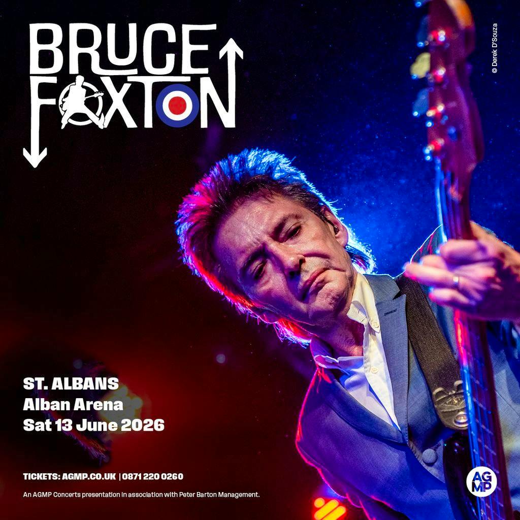 Bruce Foxton at Alban Arena
