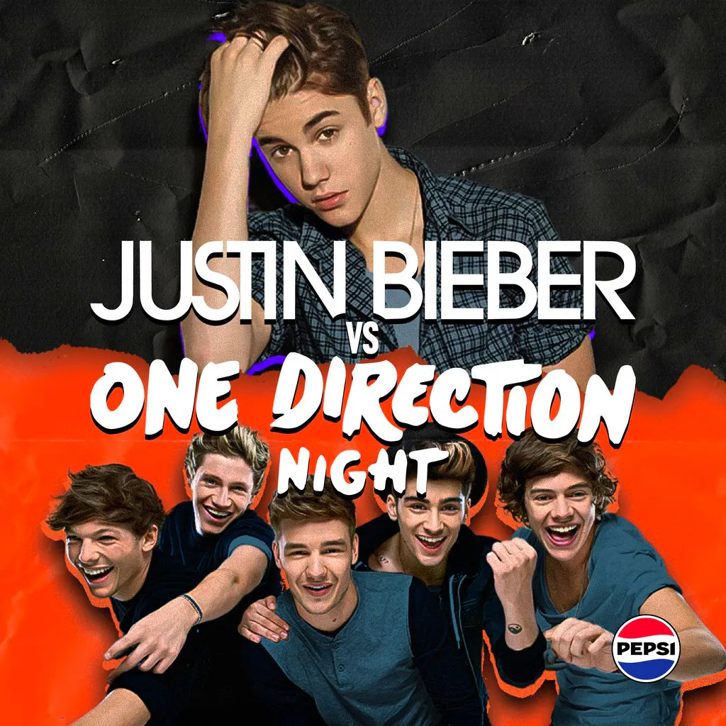 Justin Bieber vs One Direction Night at Camp And Furnace