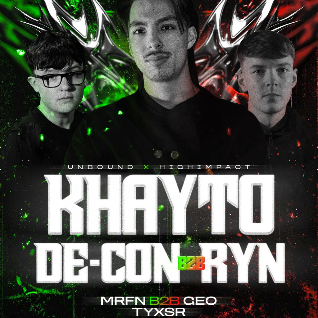 UNBOUND x HIGHIMPACT PRESENTS: KHAYTO, DE-CON B2B RYN & MORE at Room 2