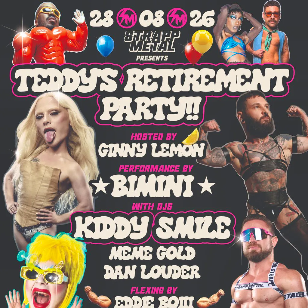 Strapp Metal Presents : Teddy's Retirement Party!! at Vada Vada