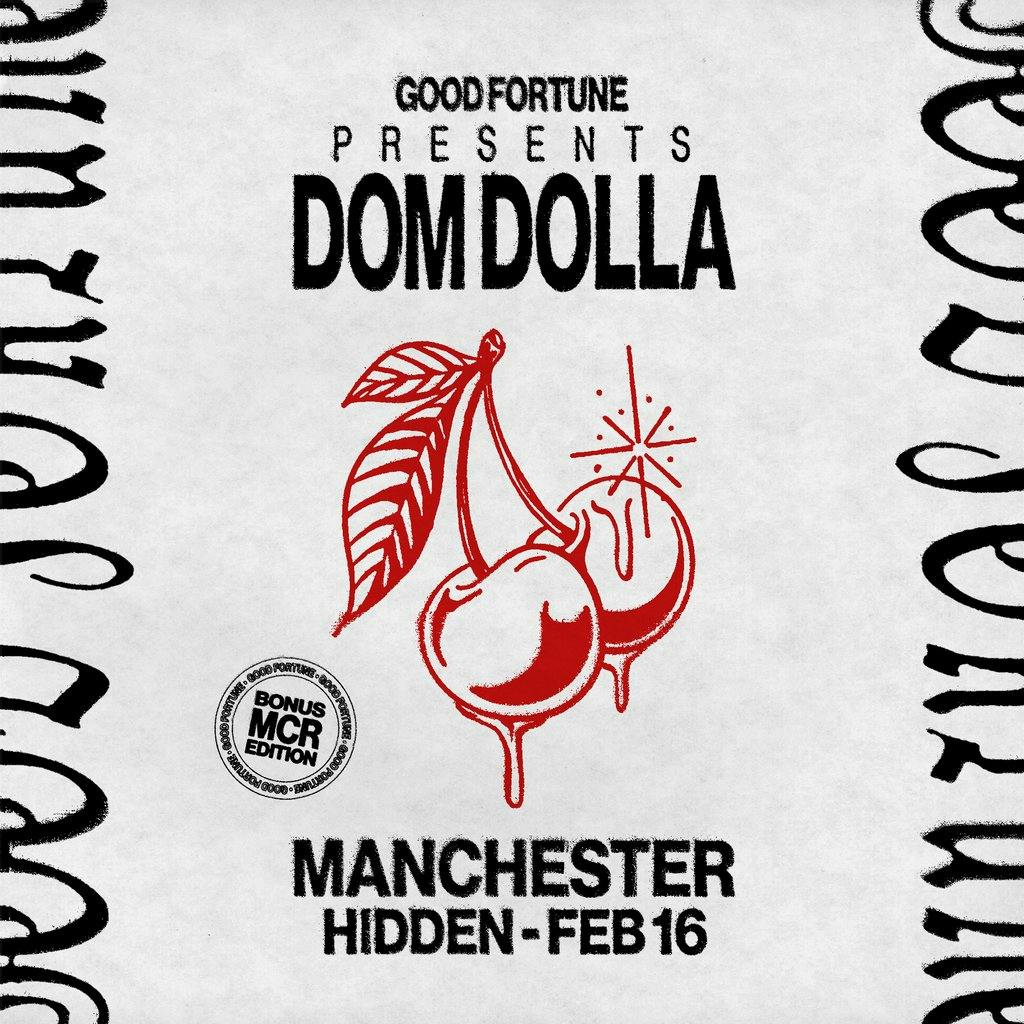 Dom Dolla Hidden Manchester Fri 16th February 2024 Lineup