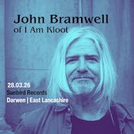 John Bramwell (I am Kloot) at Sunbird Records