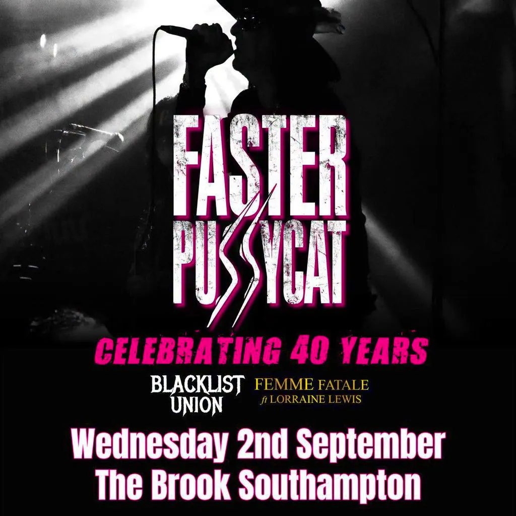 Faster Pussycat plus supports at The Brook