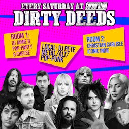 Dirty Deeds Tickets | Corporation Sheffield  | Sat 4th February 2023 Lineup