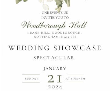 Woodborough Hall Wedding Fayre