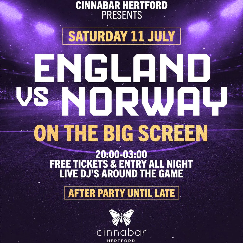 Cinnabar Hertford England VS Norway at Cinnabar Hertford