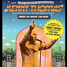 Kenny Thomas + Loose Ends + DJ Chris Brown 'Behind The Groove' at The Junction 1