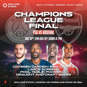 Champions League Final - Garden screening