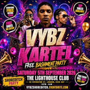 Vybz Kartel - Free Bashment Party - Everyone Free Before 12AM