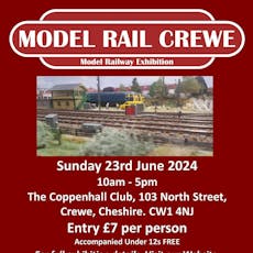 Model Rail Crewe - Model Railway Exhibition at Coppenhall Social Club