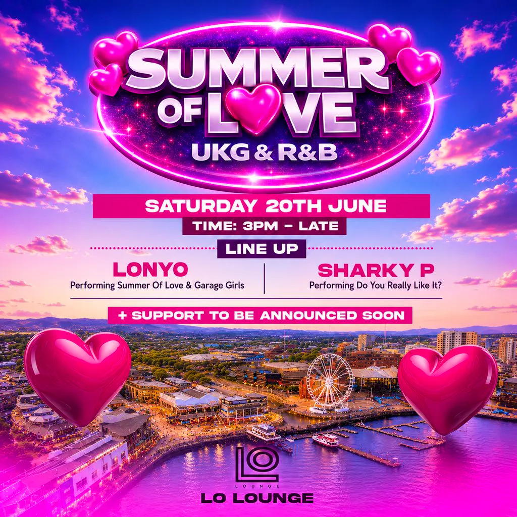 Summer Of Love UKG & R&B Summer Outdoor Day Party Cardiff at Lo Lounge