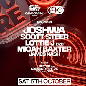 Groovin' x Cure || JOSHWA, SCOTT STEER + more