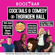 Cocktails & Comedy at Thornden Hall at Thornden Hall