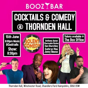 Cocktails & Comedy at Thornden Hall
