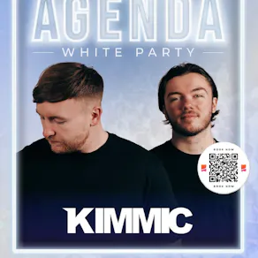 Agenda white party with Kimmic