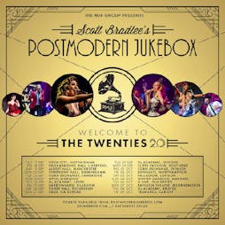 Scott Bradlee's Postmodern Jukebox Welcome to the Twenties 2.0  | Barrowland Glasgow  | Fri 25th September 2020 Lineup