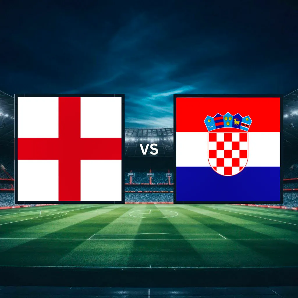 World Cup 2026 England v Croatia at The Full Moon And Attic Bar