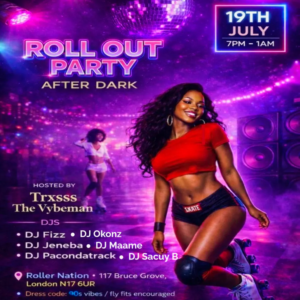 Roll Out Party by Run It Up Events at Rollernation 