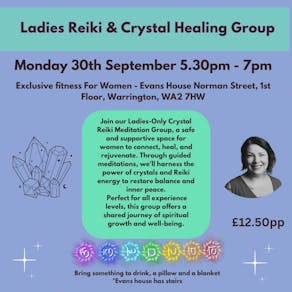 Ladies Only - Reiki Crystal Healing Circle