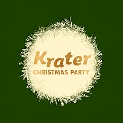 Krater Christmas Parties | Komedia Brighton  | Thu 9th December 2021 Lineup
