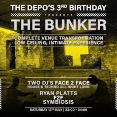 The Depo's Third Birthday presents; The Bunker at The Depo, Plymouth