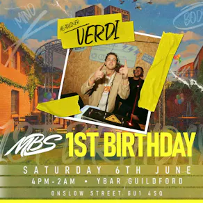 MBS's 1st Birthday