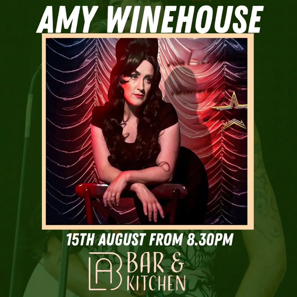 Dine With The Stars - Amy Winehouse at LAB BarandKitchen