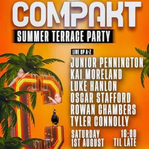Compakt's Summer Terrace Party