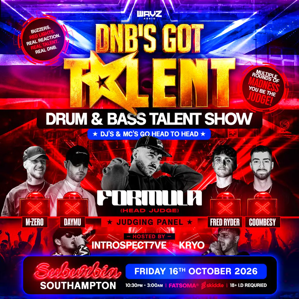 DNB's Got Talent | WAVZ Audio at Suburbia Southampton