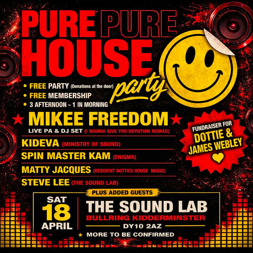 Pure House Free Party at The Sound Lab ( Previosly Penny Blacks Wetherspoons