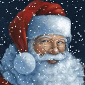 Christmas fair with Santa