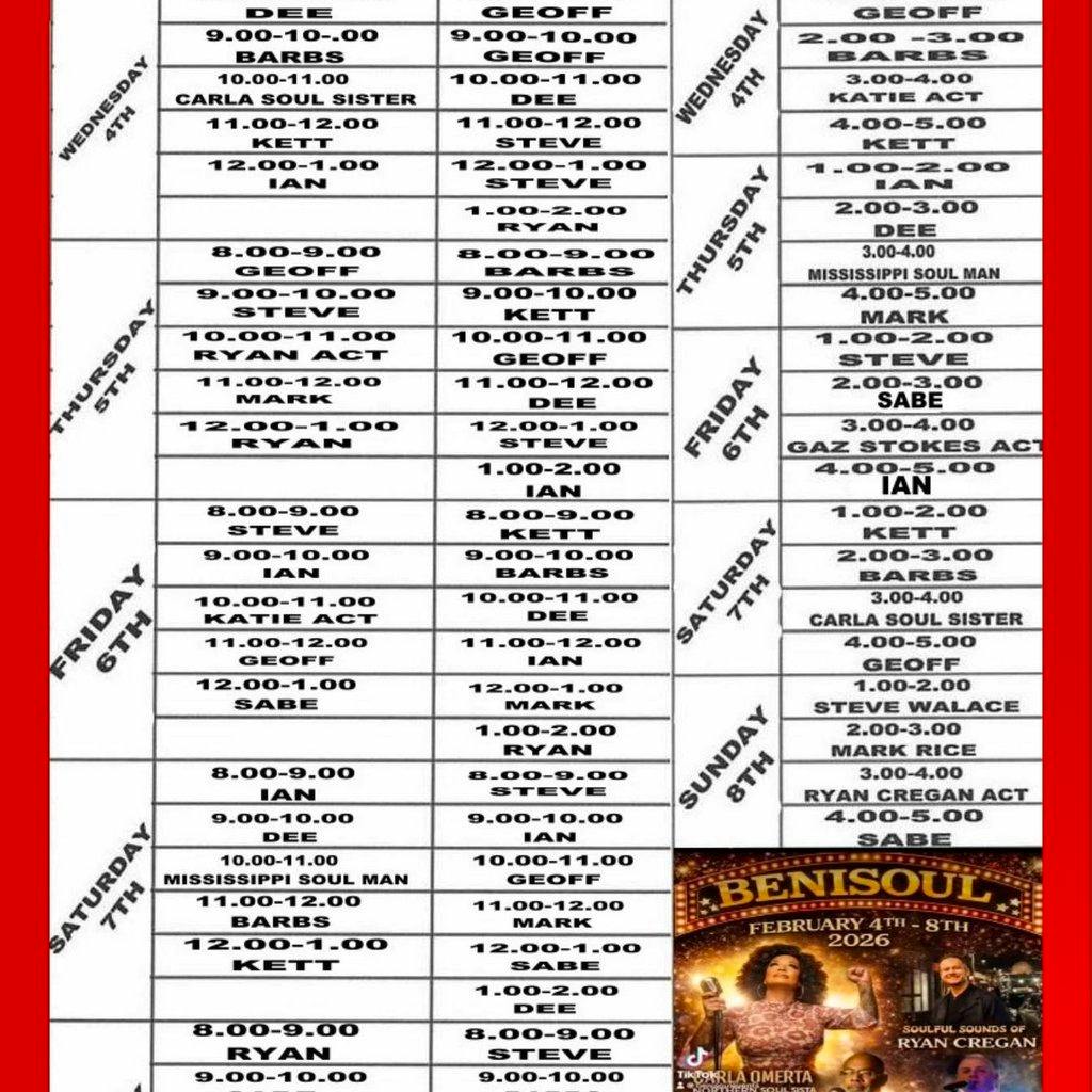 Benisoul 2026 at Sinatras Benidorm