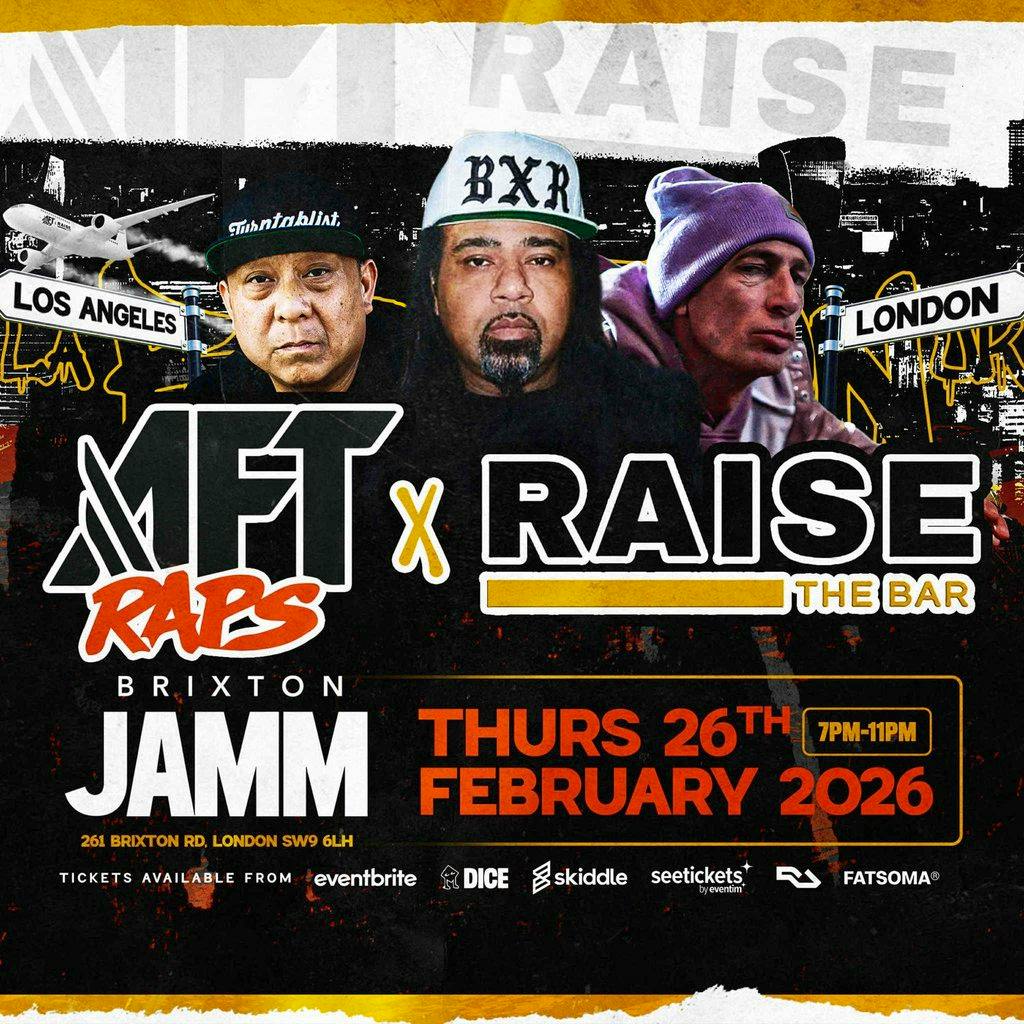 DJ Babu & Rakaa (Dilated Peoples) + Skinnyman at Brixton Jamm