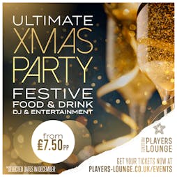 Christmas Party Nights Tickets | Players Lounge Billericay  | Thu 1st December 2022 Lineup