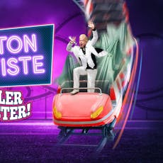 Clinton Baptiste : Roller Ghoster! at Middlesbrough Town Hall