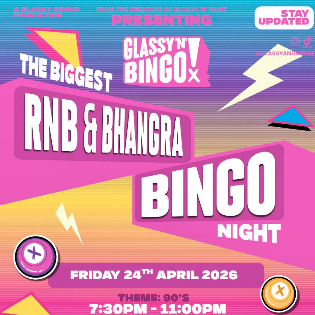 Glassy 'n' Bingo at Dabbers Social Bingo