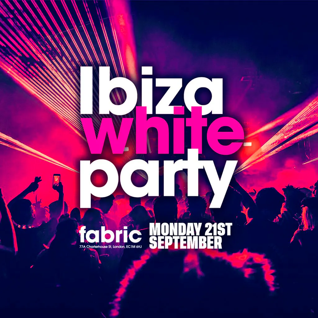 The 2026 Freshers Ibiza White Party at FABRIC! at Fabric London