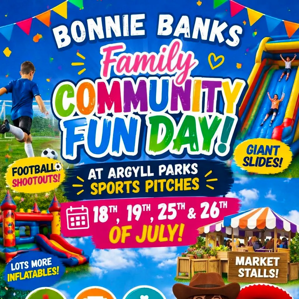 Bonnie Banks Family Fun Day at Argyll Park Sports Pitches