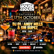 HOUSE4SOUTH Presents : The House Experience at Escape Bar