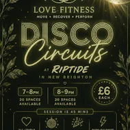 Disco Circuits 8-9pm at Riptide New Brighton