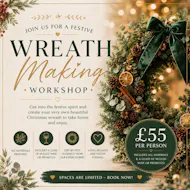Wreath Making at The White Horse Tilbrook