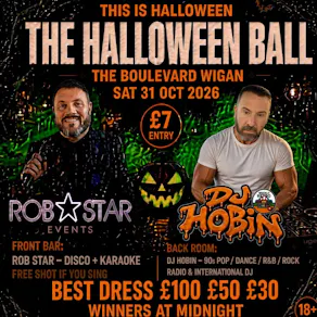 This Is Halloween - The Halloween Ball -The Boulevard Wigan