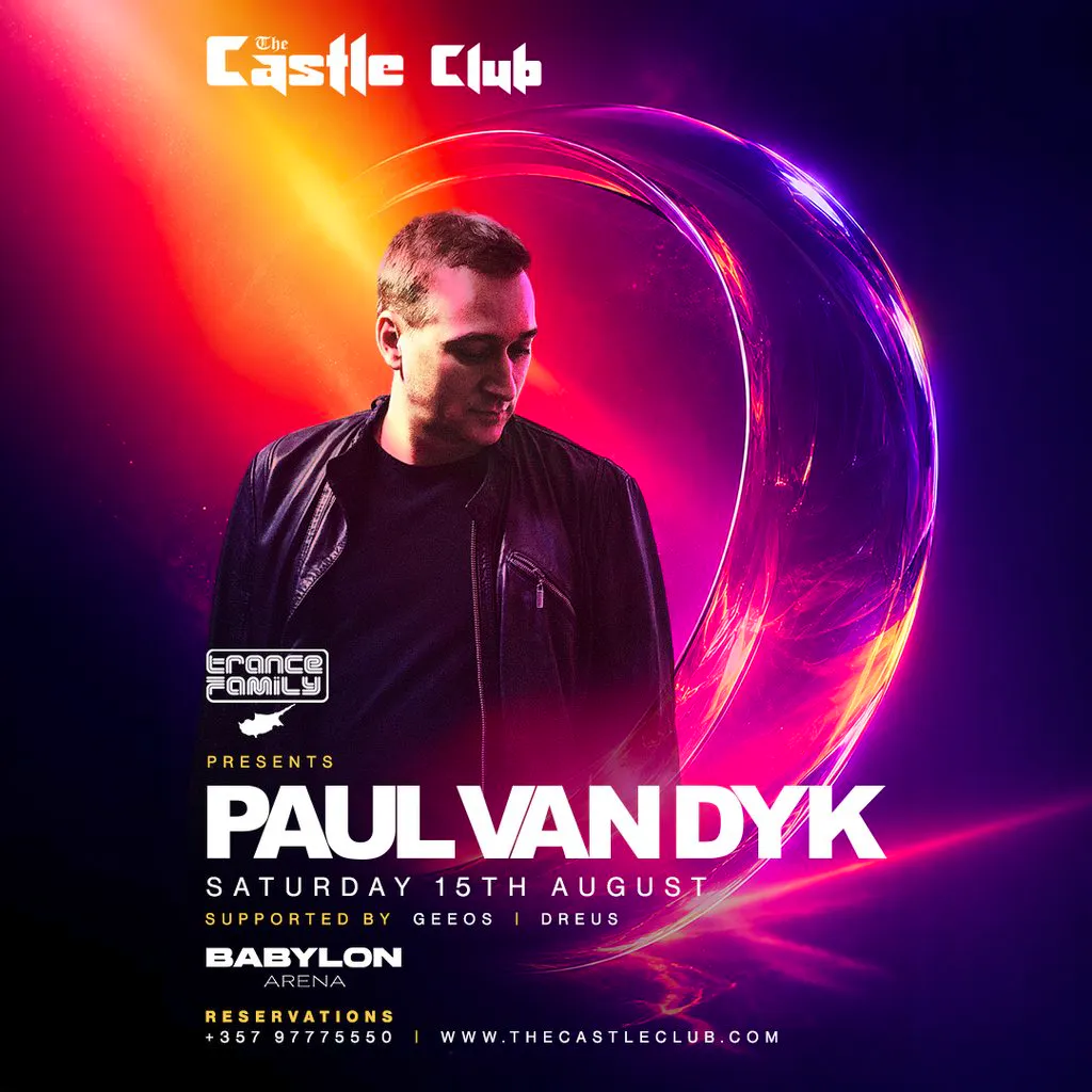 Paul Van Dyk at The Castle Club Ayia Napa at The Castle Club